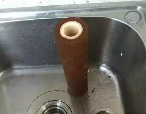 凈水器能過濾什么？取出的濾芯就知道了！