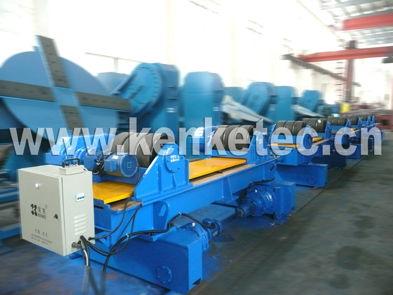 100T絲桿可調式滾輪架（帶電動行走）